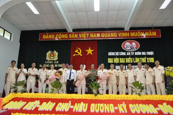 Đắk Lắk: Đại hội Đại biểu Đảng bộ Công an thành phố Buôn Ma Thuột lần thứ XVIII nhiệm kỳ 2020- 2025